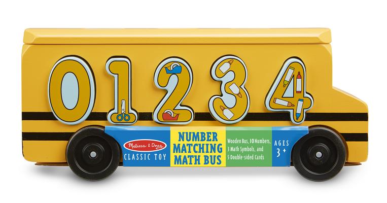 Number Matching Math Bus