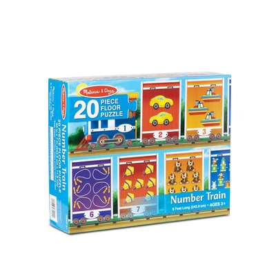 Number Train Floor Puzzle (20 Pc)