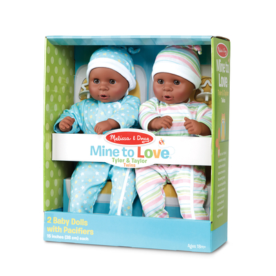 Mine to Love - Tyler & Taylor Twins (Black/Brown)