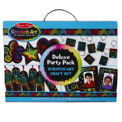 Scratch Art Deluxe Party Pack