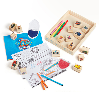 Paw Patrol Wooden Stamps Activity Set