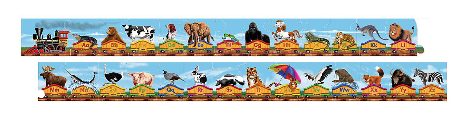 Alphabet Train Floor (28 Pc)