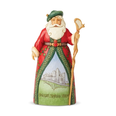 Irish Santa Ornament