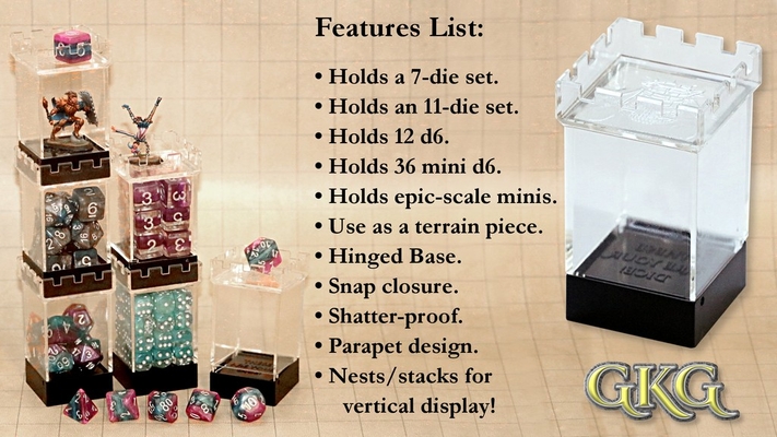 Dice Tower Dice Case