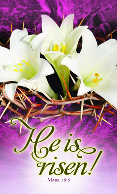 Announcement Folder - Easter: He Is Risen!