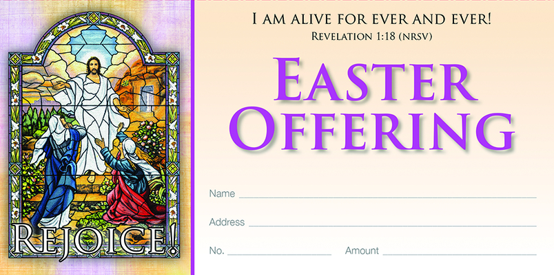 Offering Env - Easter: Rejoice! I Am Alive