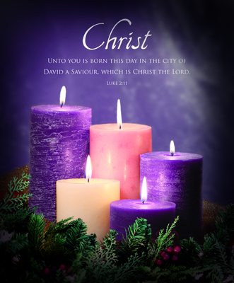 Bulletin - Legal Size - Advent - Christ - Luke 2:11