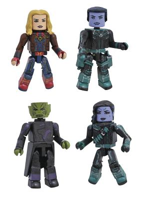 Captain Marvel Minimates Box Set