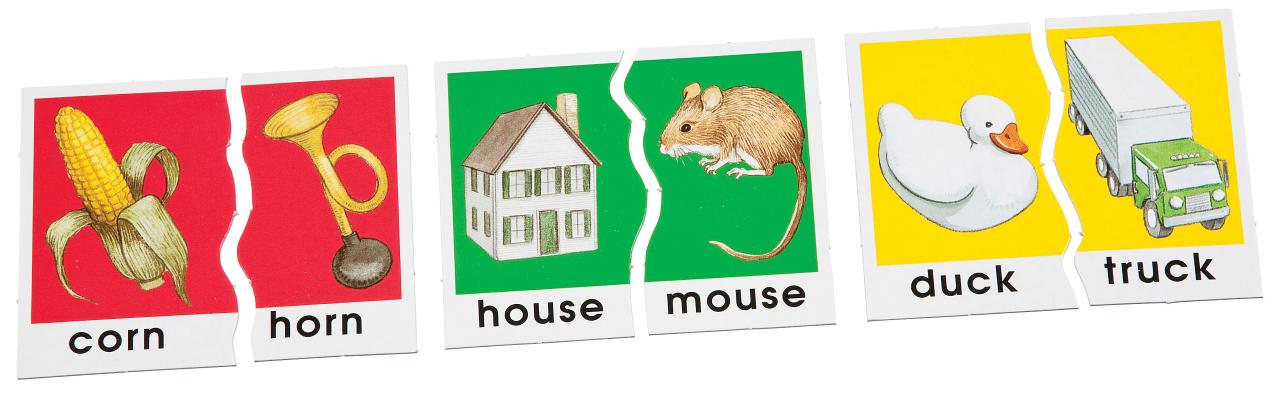 Rhyming Words Puzzles