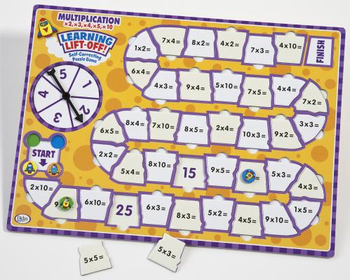 Learning Lift Off Multiplication X 2,3,4,5,10