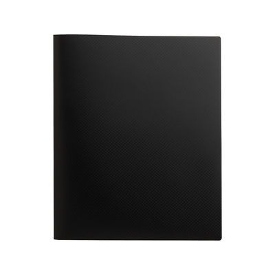 Staples 2-Pocket Presentation Folder, Black (21625-CC/20643)