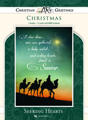 Boxed Cards - Solid - Christmas - Seeking Hearts KJV
