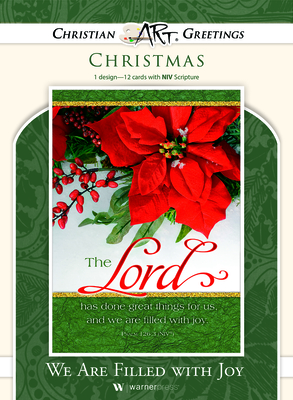 Boxed Cards - Christmas - Solid - We Are Filled with Joy