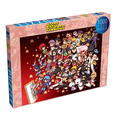 Scott Pilgrim Puzzle #2 Pixel Art
