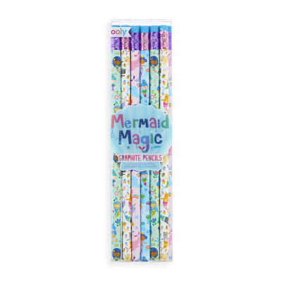 Graphite Pencils - Set of 12 - Mermaid Magic