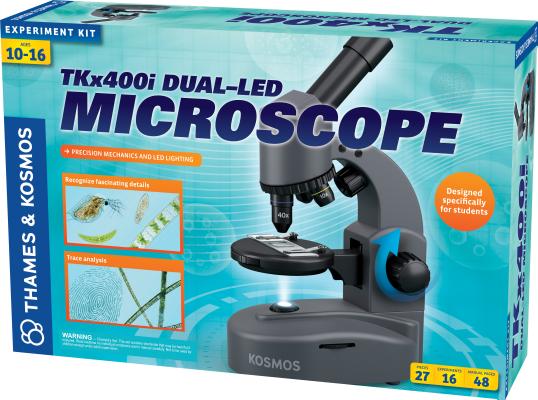 Tkx400i Dual-Led Microscope [With Battery]