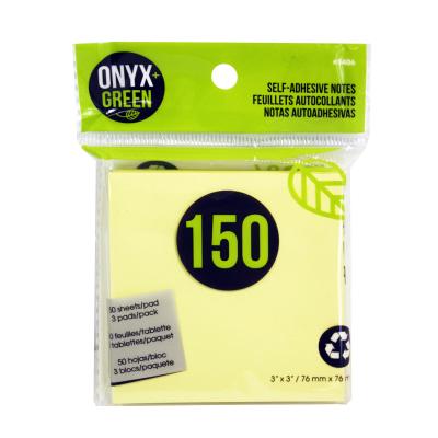 150 Self-Adhesive Notes 3x3 Ye