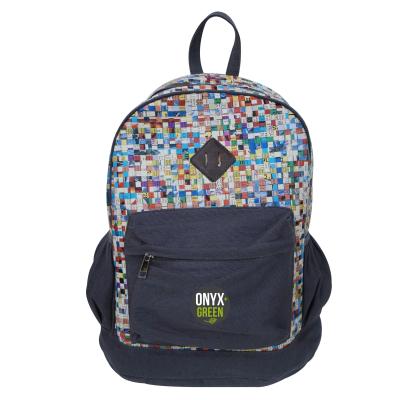 Backpack Recycled Newspaper