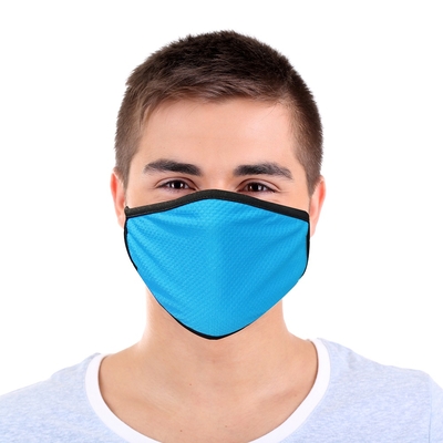 Aqua Adult Soft and Stretch Mask: 80% Nylon and 20% Spandex