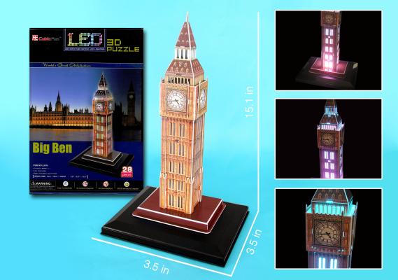 Big Ben 3D Puzzle with Base & Lights