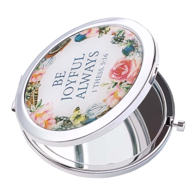 Mirror Compact Be Joyful