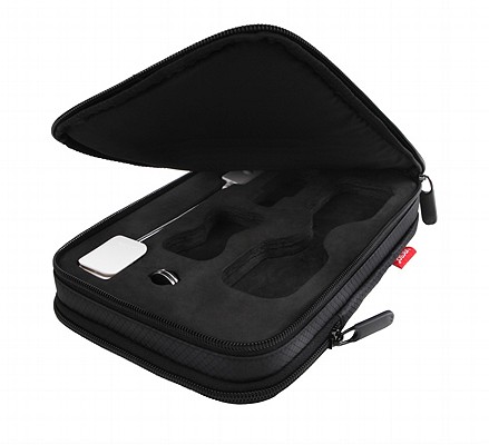 Black Gear Case with Black Clip Light