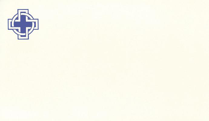 Circle Cross Correspondence Cards, Box of 25 [With Envelope]