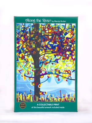 Along the River, 500-Piece Jigsaw Puzzle