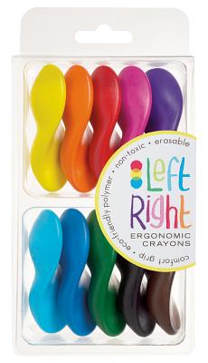 Left / Right Crayons - Set of 10