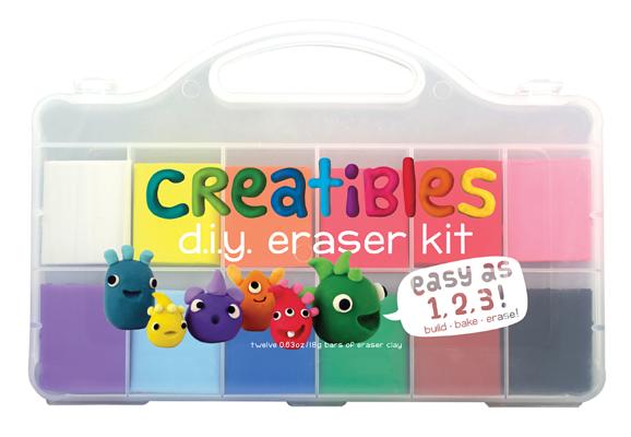 Creatibles D.I.Y. Erasers Kit - Set of 12 Colors