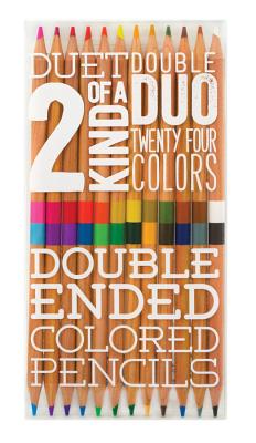 2 of a Kind Colored Pencils - Set of 12 / 24 Colors