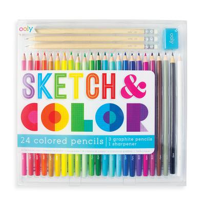 Sketch & Color Colored Pencils
