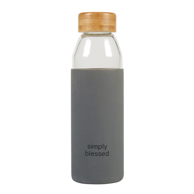 Simply Blessed-Glass Bottle