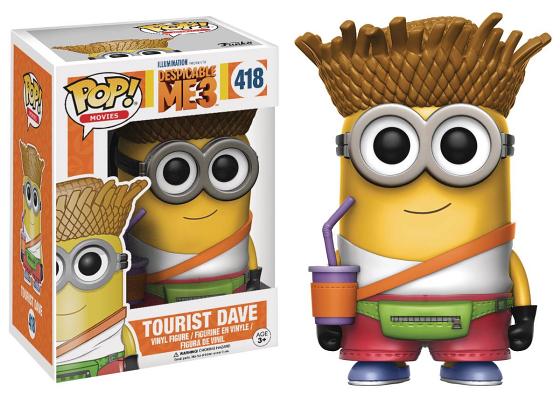 Pop Despicable Me 3 Tourist Dave Vinyl Figure