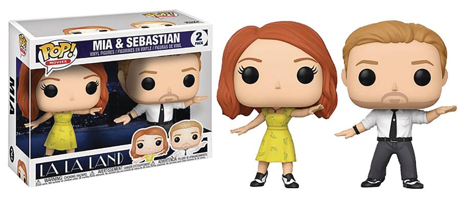 Pop La La Land Sebastian & MIA 2 Pack Vinyl Figure