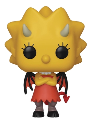 Pop Simpsons Lisa as Devil Vinyl Figure