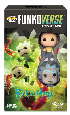 Funkoverse Strategy Game Rick & Morty 100 Expandalone