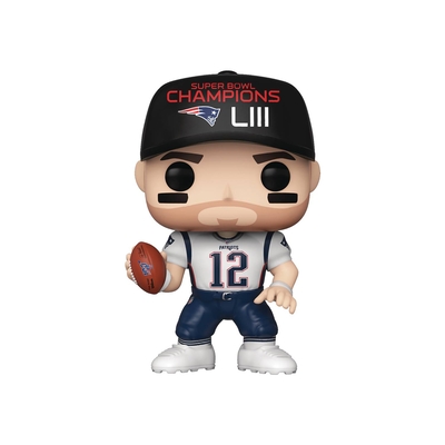 Pop NFL Patriots Tom Brady Super Bowl Champions LIII Vinyl Figure