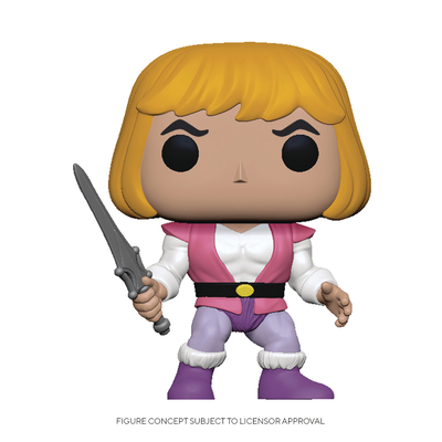 Pop Masters of the Universe Prince Adam Vinyl Figure