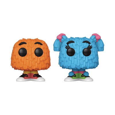 Pop McDonald's Fry Guys Orange and Blue Vinyl Figure 2 Pack