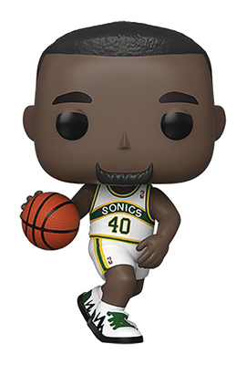 Pop NBA Legends Shawn Kemp Sonics Home Jersey Vinyl Figure