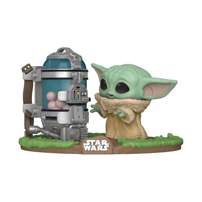 Pop Mandalorian Child with Canister Vinyl Figure