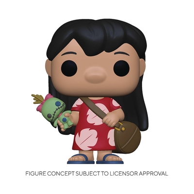 Pop Lilo and Stitch Lilo with Scrump Vinyl Figure