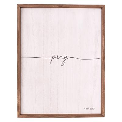 Wall Plaques Pray