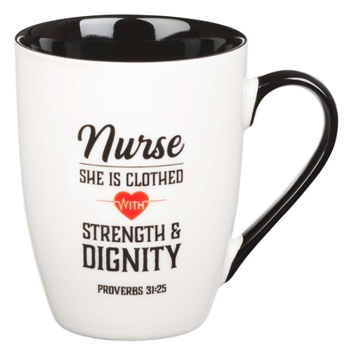 Mug Ceramic Nurse Strength & Dignity