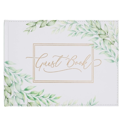 Guestbook Green Leaves