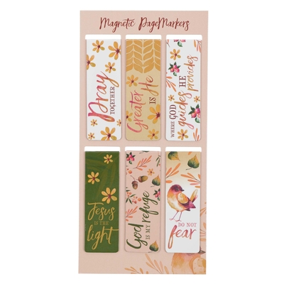 Magnetic Pagemarker Set God Is My Refuge