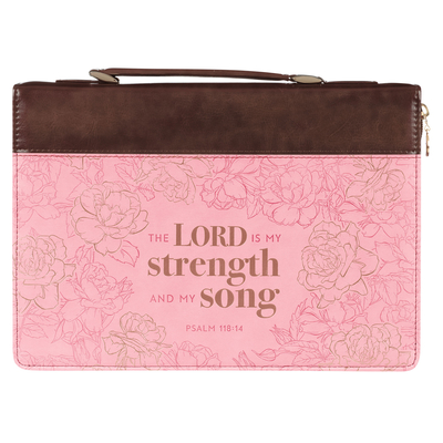 Bible Cover Med Lord Is My Strength & My Song Psalm 118:14
