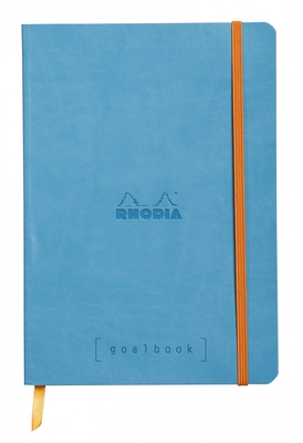 Rhodia Goalbook 6 X 8 1/4 A5 Turquoise Cover Bullet Journal