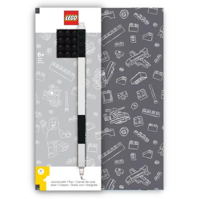 Lego Journal with Black Gel Pen